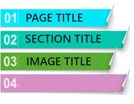 Page and Section Titles